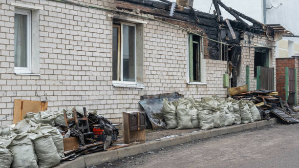 Professional Fire Damage Assessment technician working in Sewell, NJ